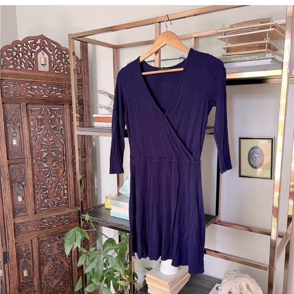 SUPER Stretchy Navy Dress